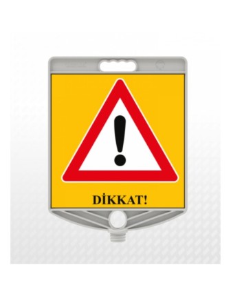 Dikkat! Duba Üstü Uyarı Levhası