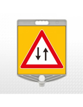 Gidiş Geliş Duba Üstü Uyarı Levhası