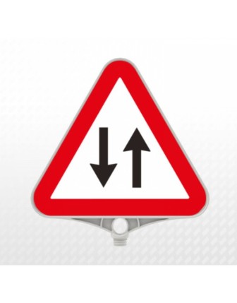 Gidiş Geliş Duba Üstü Uyarı Levhası