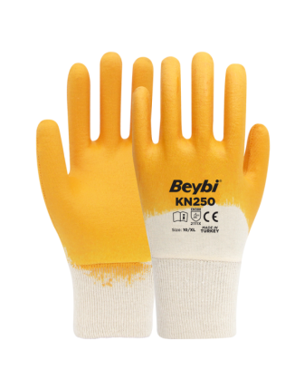 KN250 Pamuk Nitril Eldiven
