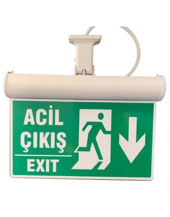 S-LITE Işıklı Şarjlı Acil Yönlendirme Armatürü