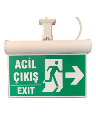 S-LITE Işıklı Şarjlı Acil Yönlendirme Armatürü