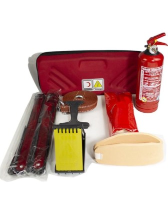 Eva Çantalı Trafik İlkyardım Seti yangın Tüpü Dolu İçerik