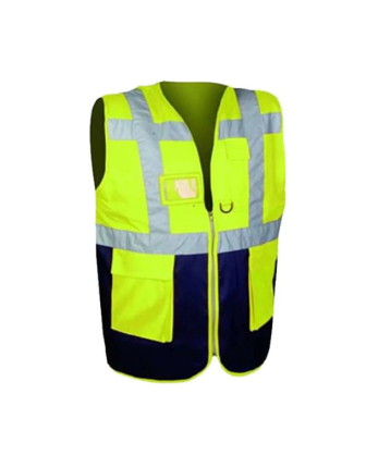 Yönetici Mühendis Yeleği Sarı Lacivert