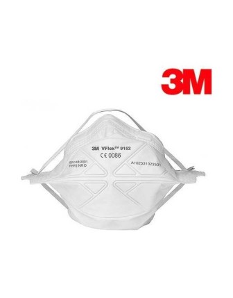 3M VFLEX 9152E Ventilsiz Toz Maskesi FFP2