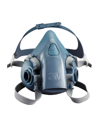 3M 7502 Yarım Yüz Maskesi (Orta Boy) (Filtresiz)