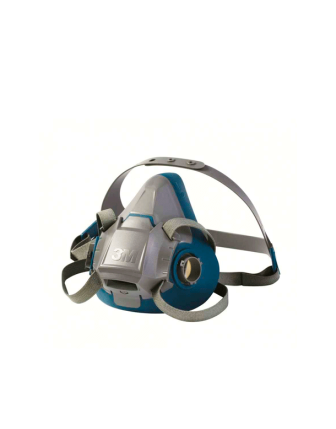 3M 6502 QL Hızlı Açılabilir 6500 Serisi Yarım Yüz Maskesi (Filtresiz)