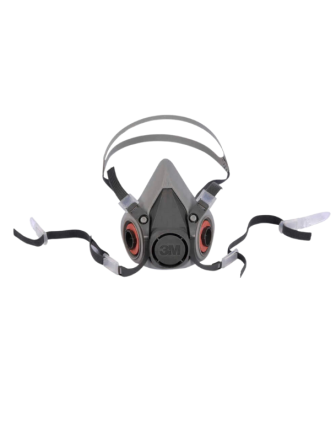 3M 6200 Yarım Yüz Maskesi Orta Boy (M) (Filtresiz)