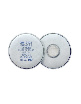 3M 2128 P2 Ozon, Organik, Asit Gazı Filtresi (1 Çift)