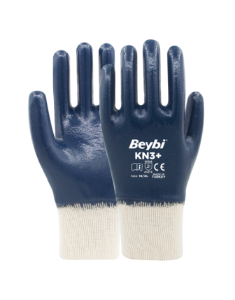 KN3+ Pamuk Nitril Eldiven