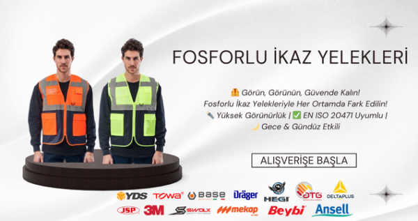 FOSFORLU İKAZ YELEKLERİ