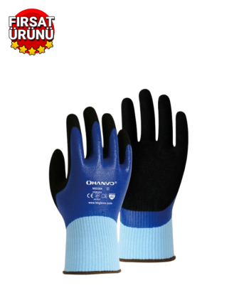 Hanvo NKX384 Nitril Kaplama İş Eldiveni