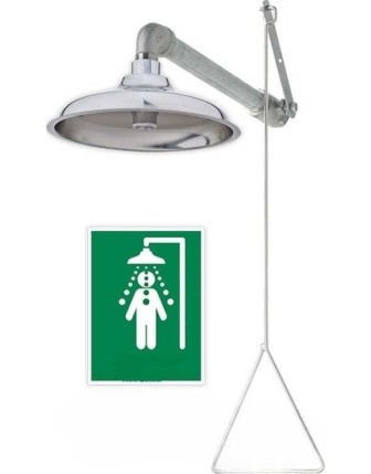 Acil Vücut Duşu Tavana Monte