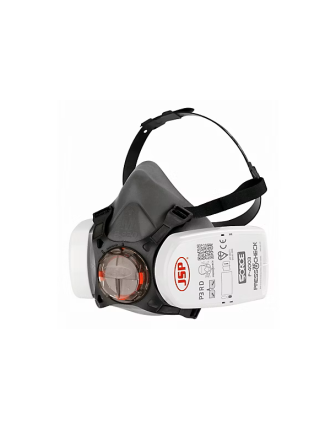 JSP Force 8 Orta Boy Maske Solunum Cihazı, Basmalı Kontrol Filtreleri ile P3