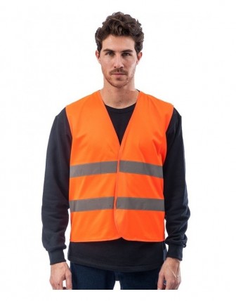 İkaz Yeleği Reflektifli Fosfor Turuncu