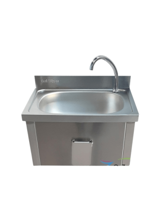 Dekoratif Diz Kumandalı Paslanmaz Eviye