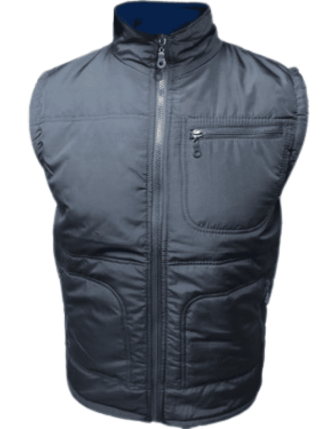 Mikro Kumaş Polarlı Lacivert Şişme Yelek