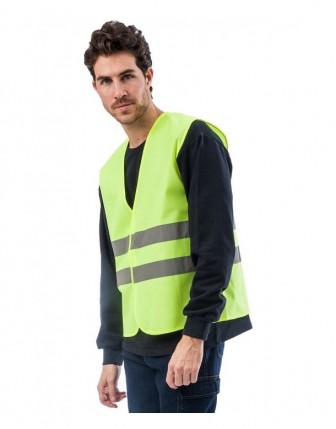 İkaz Yeleği Reflektifli Fosfor Sarı