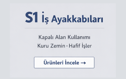 s1 iş ayakksabısı