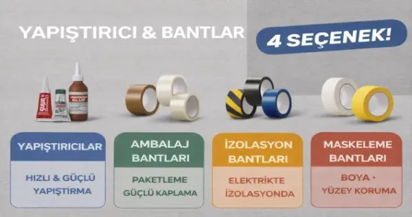 Yapıştırıcı&Bantlar