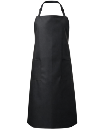 Pvc Askılı Önlük Siyah