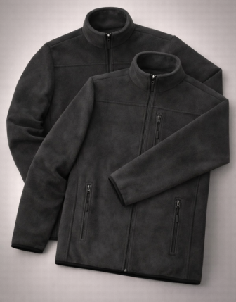 Erkek Kışlık Polar Gri