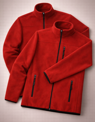 Erkek Kışlık Polar Bordo