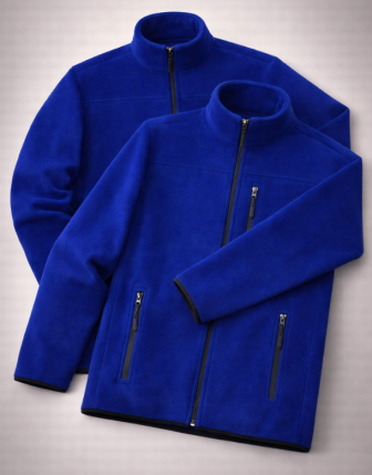 Erkek Kışlık Polar Saks Mavi