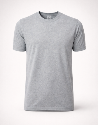 İş Elbisesi Erkek Gri T-Shirt