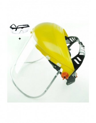  Ayarlanabilir Başlıklı Siperlik Ve Koruyucu İş Gözlüğü