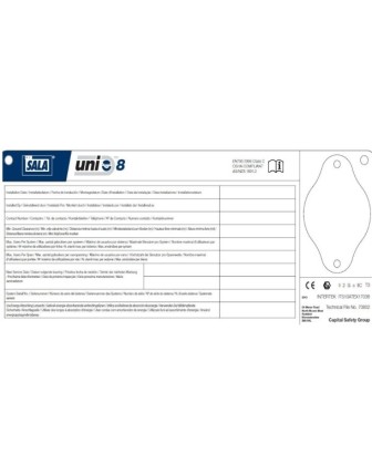 3M DBI-Sala 7241257 Kablo Kimlik Etiket