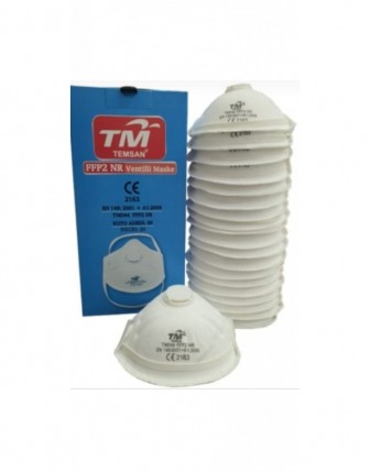 Temsan Tm Ffp2 Nr Ventilli Maske 20'li Kutu