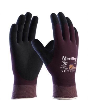 ATG MaxiDry® 56-427 Süper İnce Yağ ve Sıvı Geçirmez İş Eldiveni