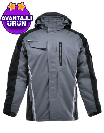 Sara Workwear Standart Kışlık Parka