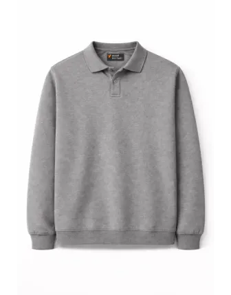 Kurumsal Baskılı Polo Yaka Sweatshirt 10 Adet