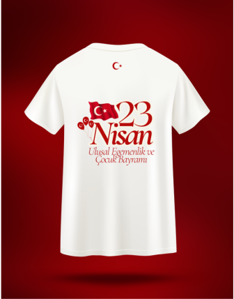 23 Nisan Gösteri Günü Çocuk Tişörtü