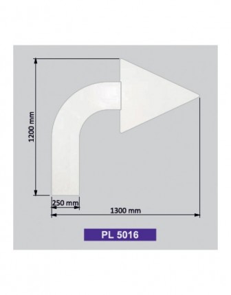 Yapışkanlı Zemin Uyarı İşareti 120cmx130cm