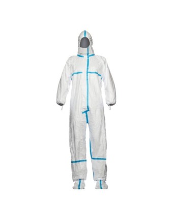 DuPont Tyvek 600 Plus Çoraplı Kapüşonlu Koruyucu Tulum