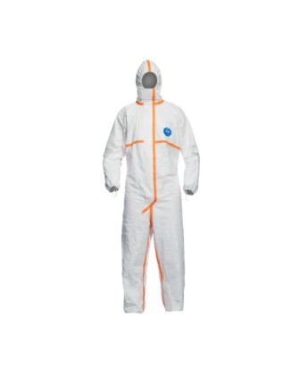DuPont Tyvek 800 J CHA5 Başlıklı Kimyasal Koruyucu Tulum