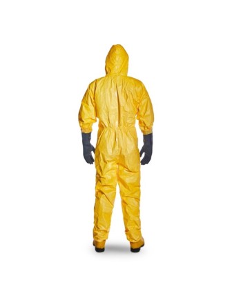 DuPont Tychem 2000 C CHA5 Kimyasal Koruma Kapüşonlu İş Tulumu 
