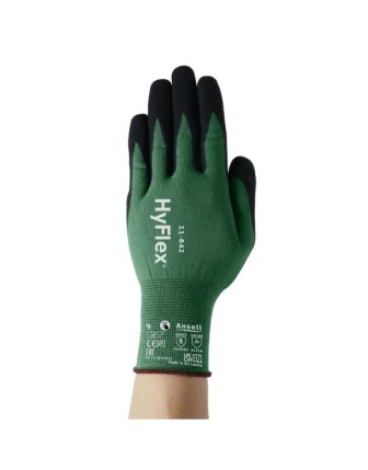Ansell Hyflex 11-842 Fortix Köpük Nitril Kaplı Aşınma Dirençli İş Eldiveni