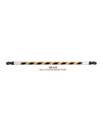 Koni ve Dikme Barikat Profili 1500mm x 50mm