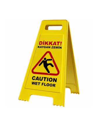 Kaygan Zemin Uyarı Levhası 