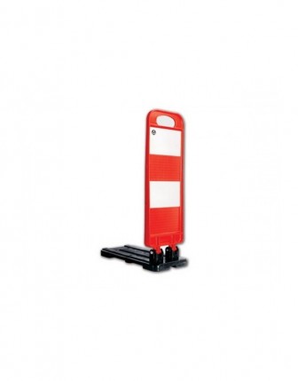 Katlanır Uyarı Levhalı Bariyer 104x22x48 Cm