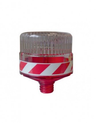 Flaşörlü Uyarı Butonu Kırmızı 290mm x 128mm